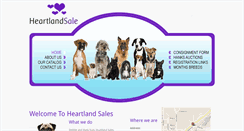 Desktop Screenshot of heartlandsale.com